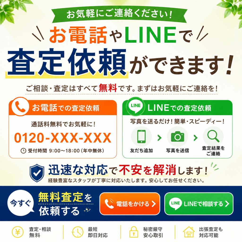 まずは無料査定を依頼してみませんか？