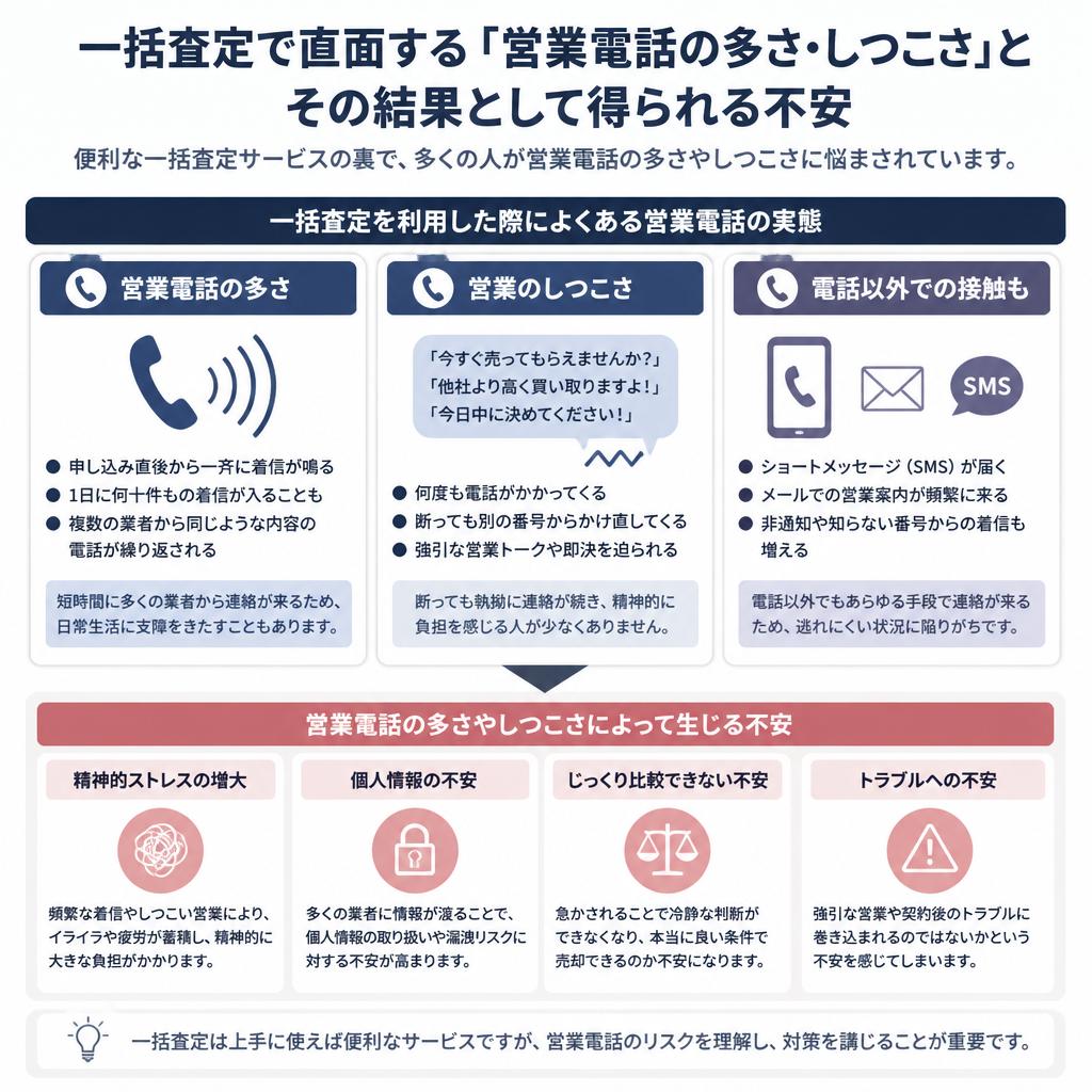 一括査定の問題点